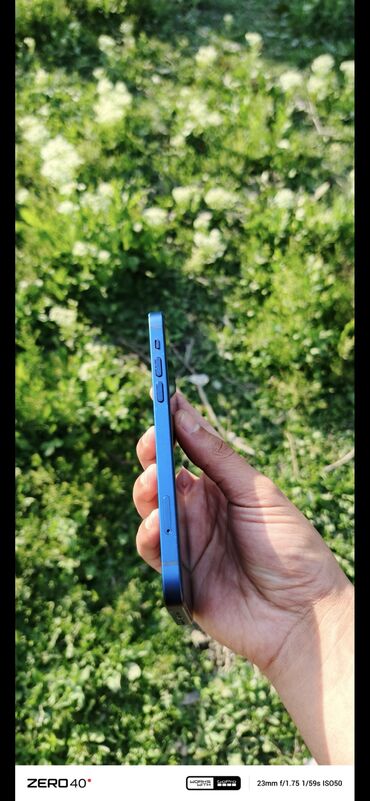 Apple iPhone: IPhone 12, 128 GB, Mavi, Face ID, Simsiz şarj, Sənədlərlə — 9