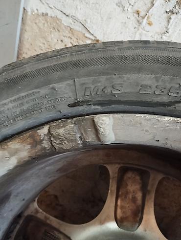 mercedes c203: Mercedes-Benz orijinal 5-şüalı yüngül lehimli disk və təkər dəsti — 5