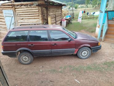 ылдам экспресс талас: Volkswagen Passat Variant (B3) универсал, бордовый цвет, пятидверный