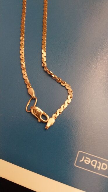 цепочка змейка золото: Золотая цепочка с плоскими S‑образными звеньями (тип «сингапур»/фигаро