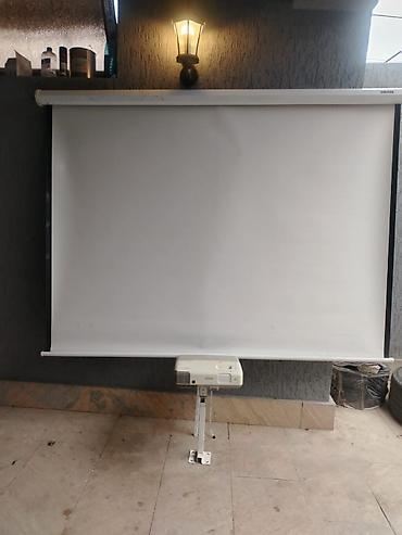 epson proyektor: EPSON Prayektor + perdesi tam işləkdir.Hec bir problemi — 1