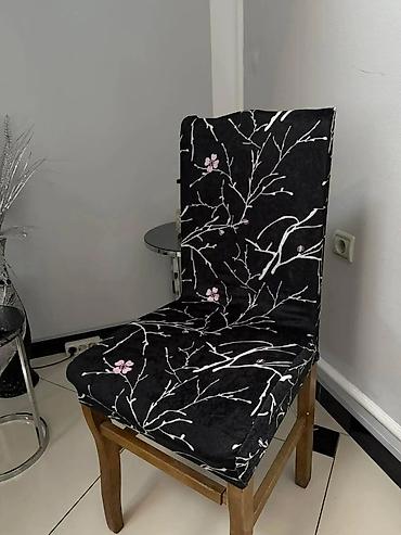 Prekrivači za nameštaj: Rastegljive navlake za stolice 6 kom - Univerzalne elastične presvlake — 13