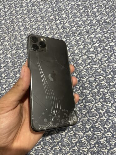телефоны купить: IPhone 11 Pro Max, 256 ГБ, Наушники, Защитное стекло, Чехол, 80 %