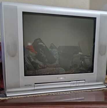 телевизор toshiba: Продаю телевизор Toshiba б/у в рабочем состоянии, есть ресивер, пульт