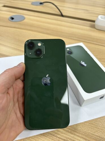 Apple iPhone: IPhone 13, Б/у, 128 ГБ, Alpine Green, Коробка, 89 % — 6