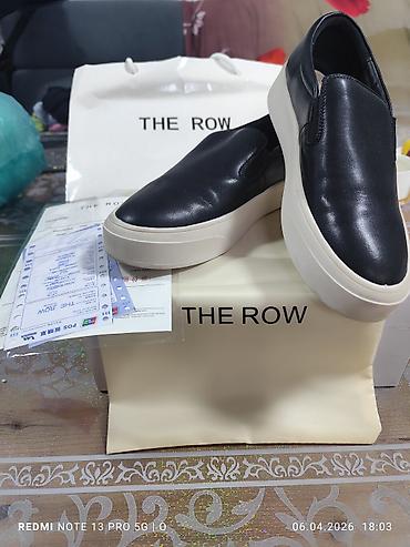 loro pian: Лоферы, 39, The Row, Новый, цвет - Черный, Самовывоз — 1