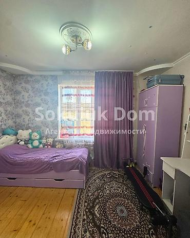 Продажа коттеджей и домов: 🏠Продается дом в с. Сокулук 🟡Комнаты: 6 🟡Участок: 5 соток 🟡Отопление — 13