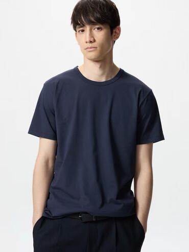 Футболки: Мужская футболка, L (EU 40), Uniqlo, Новый, цвет - Зеленый, Самовывоз, Платная доставка