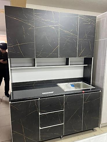 Кухонные гарнитуры: Кухонный гарнитур, Новый, цвет - Белый, ДСП, Платная доставка — 9