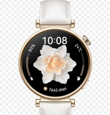 часы fitron оригинал: Б/у, Смарт часы, Huawei, Аnti-lost, цвет - Бежевый