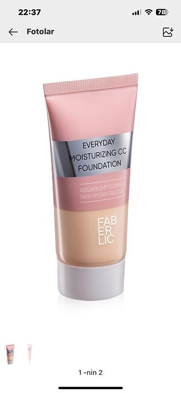 ətir cantası: Faberlic Everyday Moisturizing CC Foundation - Gündəlik istifadə üçün — 1