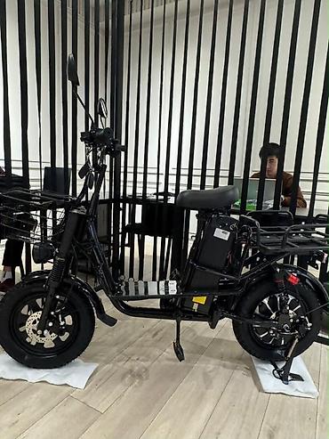 техномаш эндуро: Электровелосипед‑мопед грузовой (fat tires) - Мощные колёса малого — 1