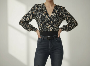 ubrania z kotem: Women`s body, size XL (EU 42)