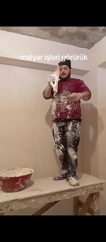 evlerin temiri ve dizayni: Malyar Aboy ustasiyam cəld gözəl keyfiyyətli iş görürük 2 nəfər — 6