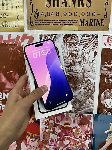 ipon: IPhone 14 Pro Max, Б/у, 256 ГБ, Deep Purple, Стилус, 79 % — 2