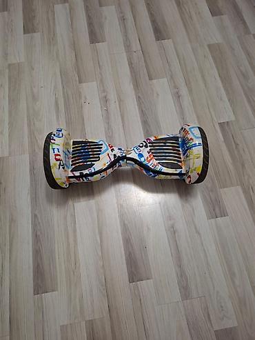 Электротранспорт: İki təkərli hoverboard (self-balance scooter) - Rəngli, qrafiti — 2