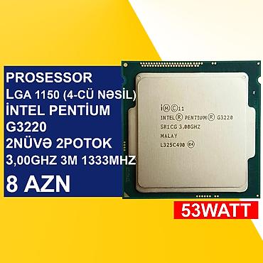 Prosessorlar: Kompüter üçün Prosessorlar ⭐LGA 775 İntel Core 2 Duo E6550 2,33Ghz 4M — 13