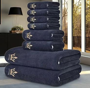 sandiq sekilleri: Hamam üçün Yeni rəng - Boz Mikrofiber Dəsmal, Rayonlara çatdırılma — 1