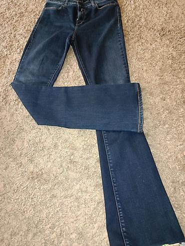 ugg ccc: Ženske Replay teksas pantalone, tamno plave boje zvoncare Detalji: - — 3