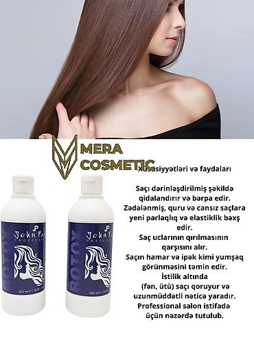 botoks: John Pablo Professional saç baxımı seti Məhsul tərkibi və həcmlər: - — 2