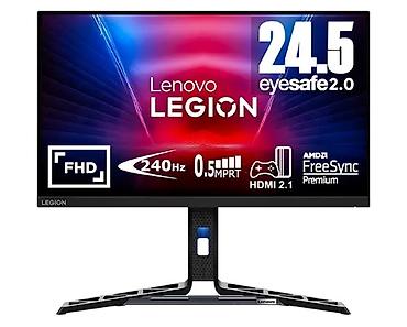 Monitorlar: Lenovo Legion 24.5" oyun monitoru - Ekran: 24.5 düym, FHD (1920x1080) — 1