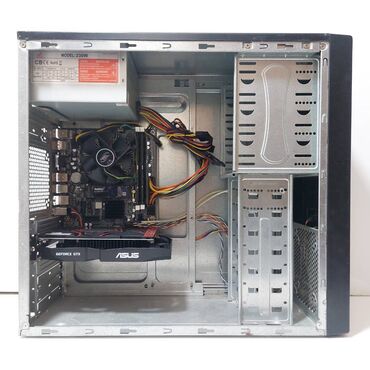 Masaüstü kompüterlər və iş stansiyaları: Oyun üçün Kompüter "Gaming Core i5 4570 GTX1050 2GB 256GB NVME” ⭐Tək — 9