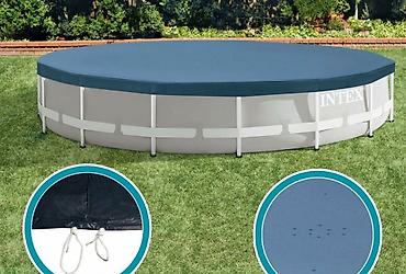бу кий: Б/у каркасный бассейн Intex Pink Frame Pool - Тип: наземный каркасный — 2