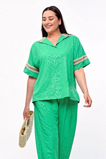 Kompleti: ***Hit kompleti za punije dame cena 3600 Pamuk viskoza elastin Siri — 14