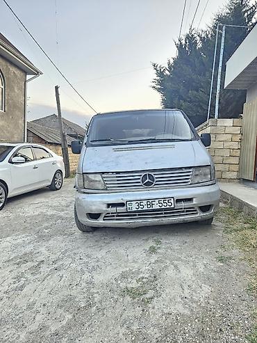 запчасти портер 1: Mercedes-Benz Vito miniven - Kuzov: gümüşü rəng, 5 qapı - Salon — 1