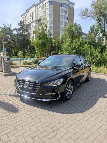 ош бишкек такси номер: Hyundai Grandeur: 2018 г., 3 л, Типтроник, Газ, Седан