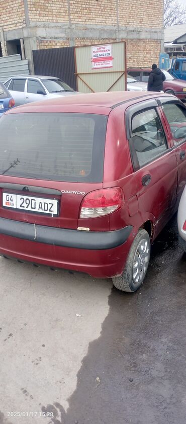 Daewoo: Daewoo Matiz: 2004 г., 0.8 л, Механика, Бензин, Фургон