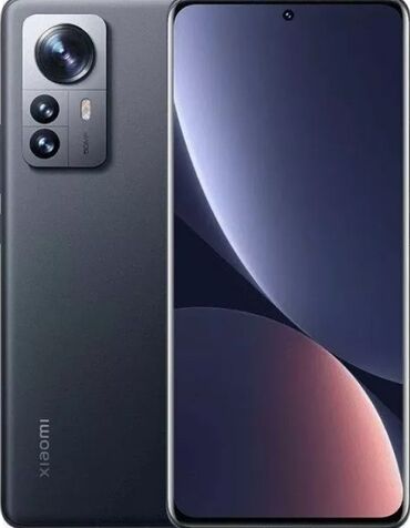 телефон за 1500: Xiaomi, 12 Pro, Б/у, 256 ГБ, цвет - Серый, 1 SIM, 2 SIM