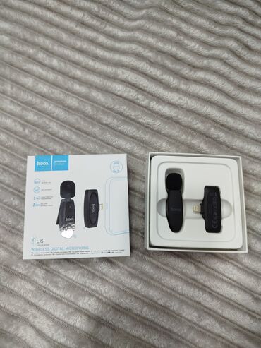 Hoco L15 Wireless Digital Microphone – iPhone/iPad üçün