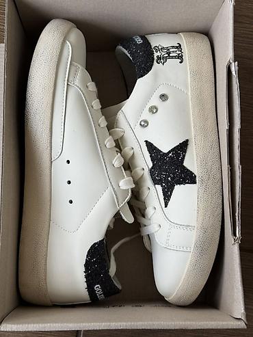 golden: Кроссовки, 40, Golden Goose, Б/у, цвет - Белый, Платная доставка — 4