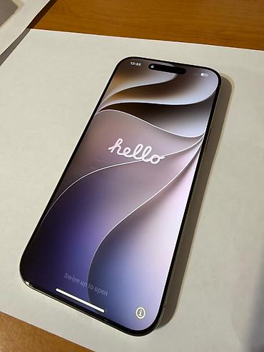 18 pro max: IPhone 16 Pro Max, 256 GB, Natural Titanium, Face ID, Sənədlərlə — 2