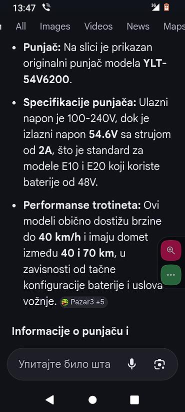 Trotineti, skejtbordovi i hoverbordovi: Električni trotinet MS Energy e10 - Marka/model: MS Energy e10 — 8