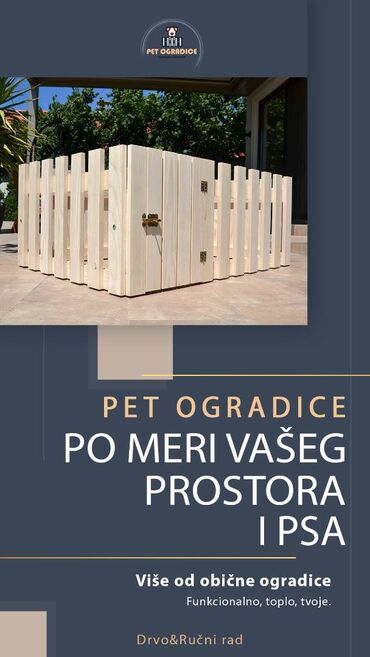 Oprema za kućne ljubimce: Ogradice za pse - standardne i po meri Za sve one koji svog psa ne — 6