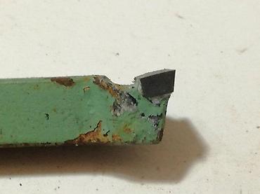mlin za drvo: Strugarski noz 10x10mm sa vidijom K10 H1 Strugarskinoz x mm sa — 5