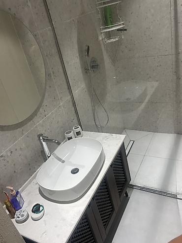 Duş kabinaları, arakəsmələr: Hamam/tualet otağı üçün tam dəst - Divara quraşdırılan, düyməli gizli — 2