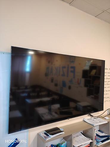 panasonic tv: LG Smart TV – böyük ekranlı, divara quraşdırılan model. Real alıcılar — 1