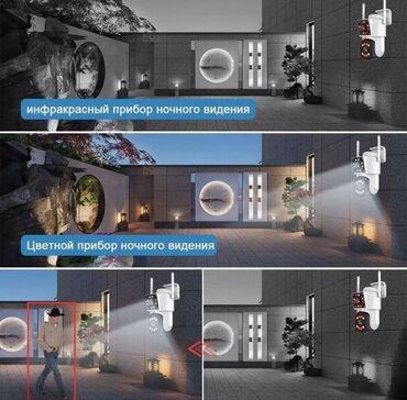 Видеонаблюдение: #Видеонаблюдение #Двойная уличная камера #Wi-Fi камера Escam PT210 — 4