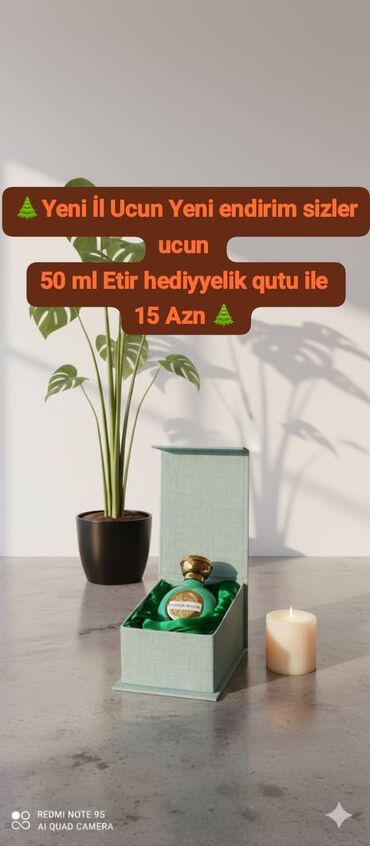 Ətriyyat: Orginaldan seçilməyən 1ə1 kopyası olan ətirlər❤️‍🔥 50 ml və 30 ml — 4