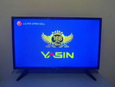 yasin телевизор пульт в Кыргызстан | Телевизоры: Ясин диагональ 32 дюйма Смарт тв, андроид, пульт, телевизор с