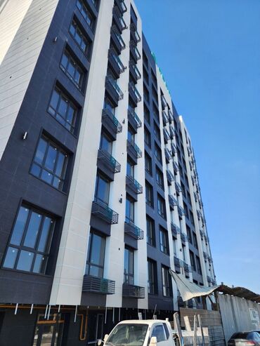 арча бешик шералиева квартира: 1 комната, 44 м², Элитка, 10 этаж, ПСО (под самоотделку)
