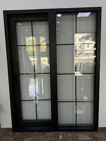 Alüminium sürgülü H.B.Ş.B qapı sistemi - Material: yüksək keyfiyyətli