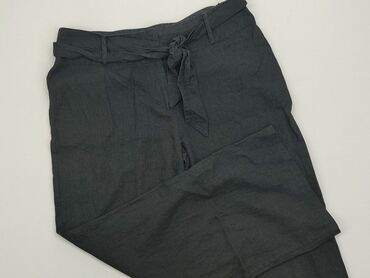 Spodnie XL (EU 42), Len, stan - Dobry