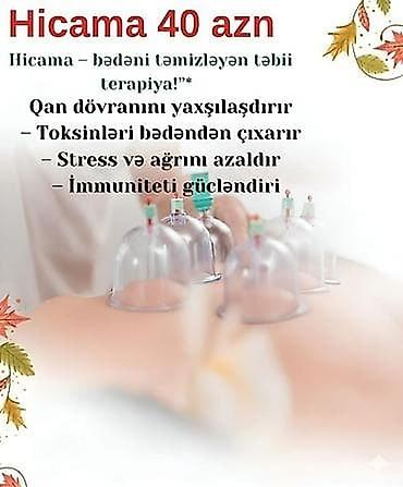 hicama banka: Hicama xidməti – bədəni təmizləyən təbii terapiya Qiymət: 40 AZN — 1