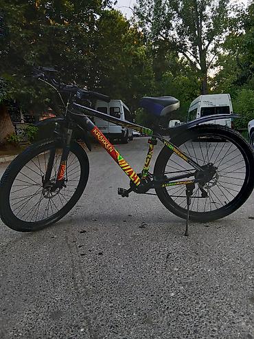 26 velosipet: Kraken brendli dağ velosipedi - Güclü polad/alüminium tipli çərçivə — 2