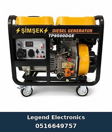 torf satilir: Elan başlığı: Dizel generator Şimşek TE-TP9500DGE, 7.5 kVt, 220 V — 1