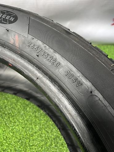 d 110: Шины 265 / 45 / R 20, Зима, Б/у, Комплект, Внедорожные (АТ/МТ), Michelin — 9